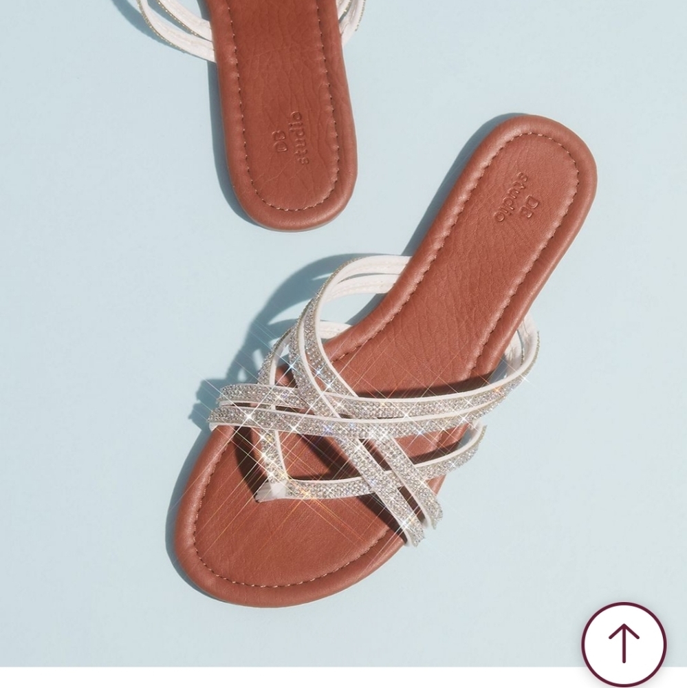 David's Bridal Sandals